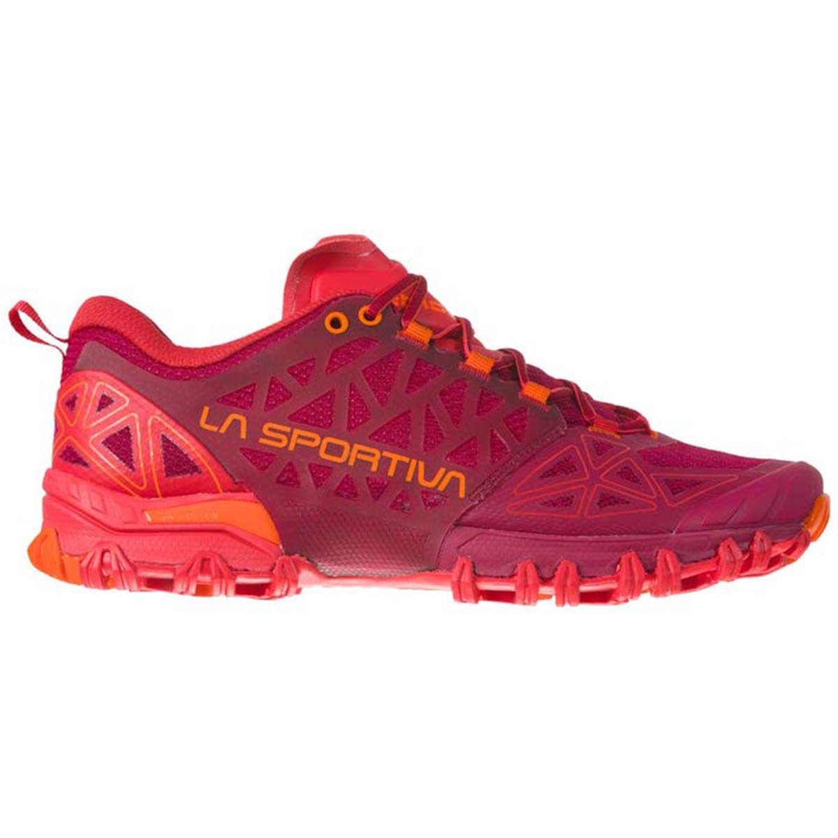 Bushido II Womens Trail Running Shoes Red