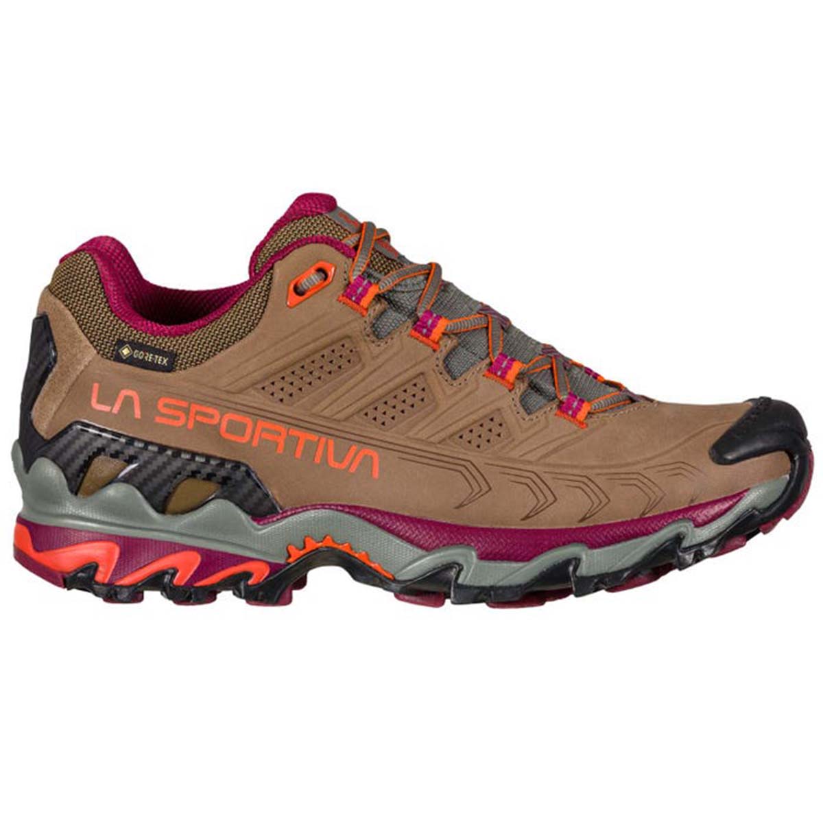 Ultra Raptor II Leather GTX Womens Hiking Shoes Brown