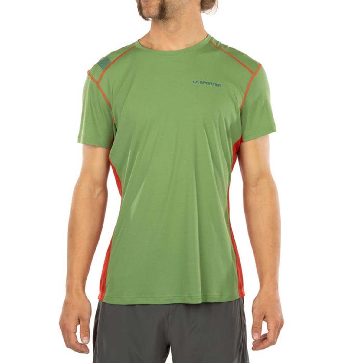 Synth Mens Running T-Shirt Green