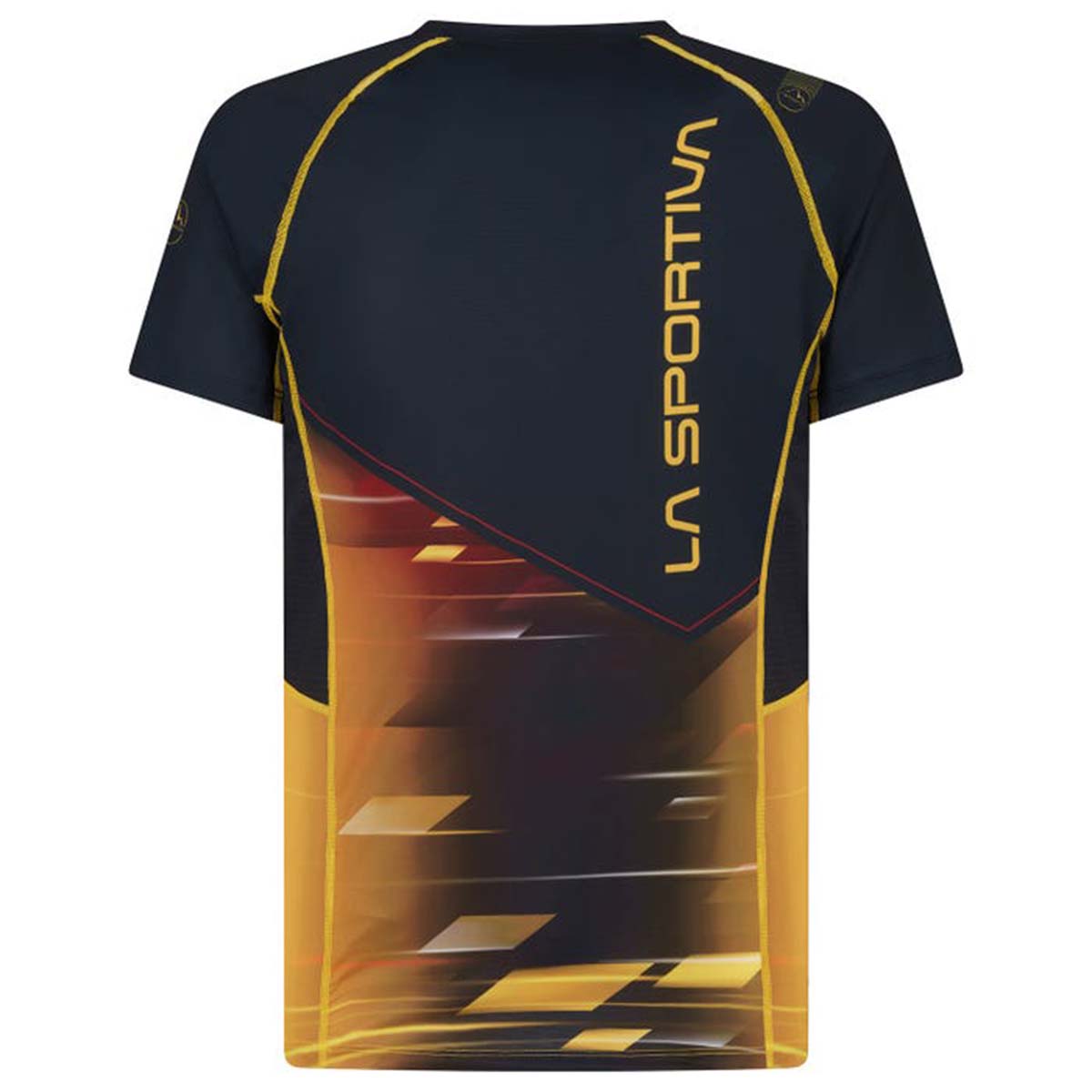 Wave Mens Running T-Shirt Black