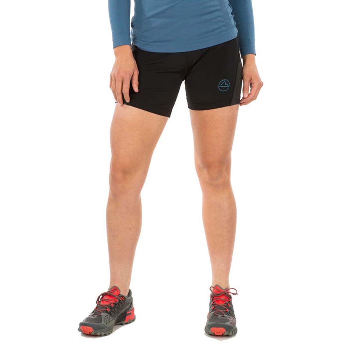 Triumph Womens Running Tight Shorts Black