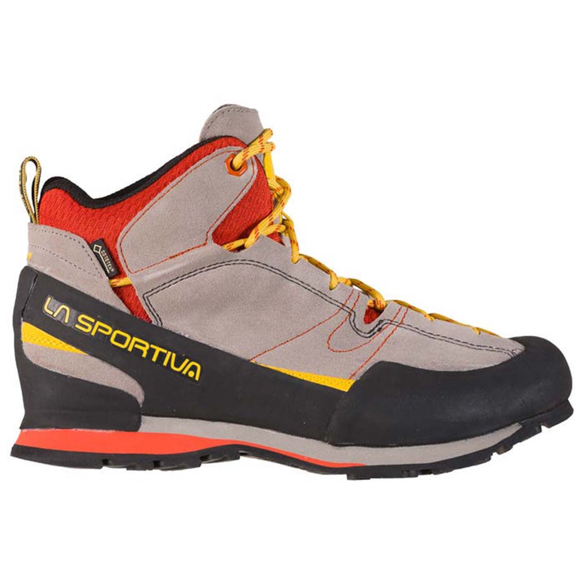 Boulder X Mid Mens Approach Shoes Grey