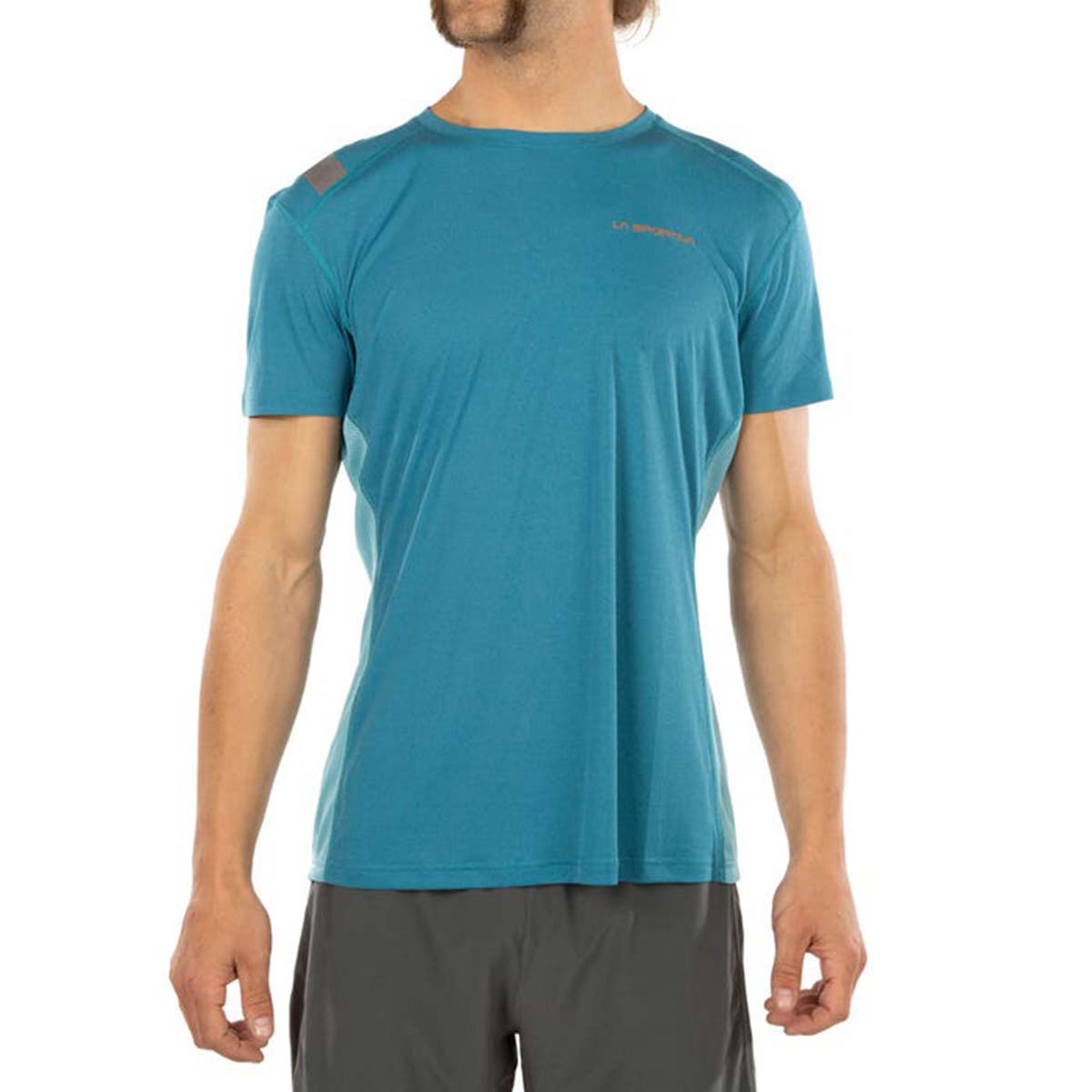 Synth Mens Running T-Shirt Blue