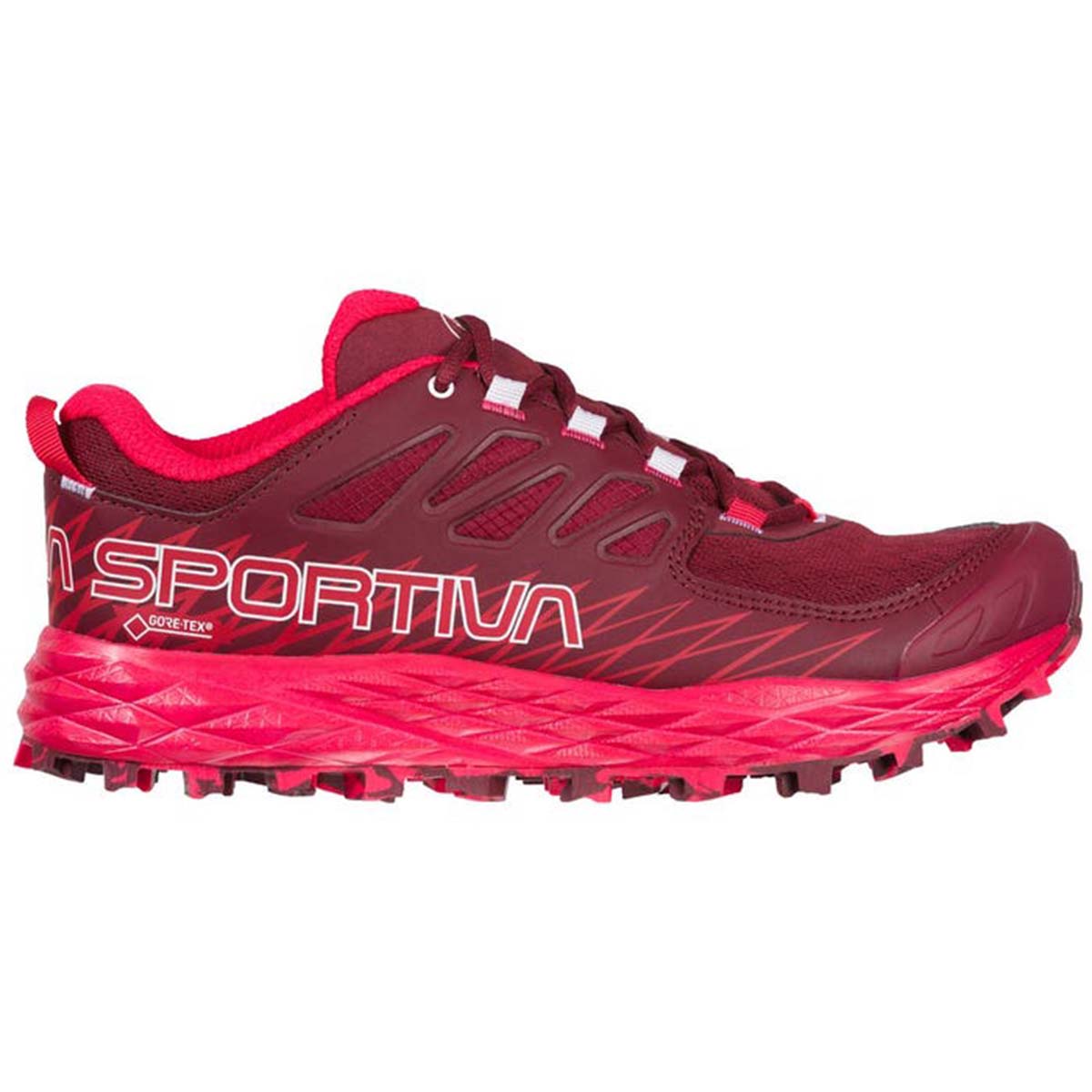 Lycan GTX Womens Trail Running Shoes Red