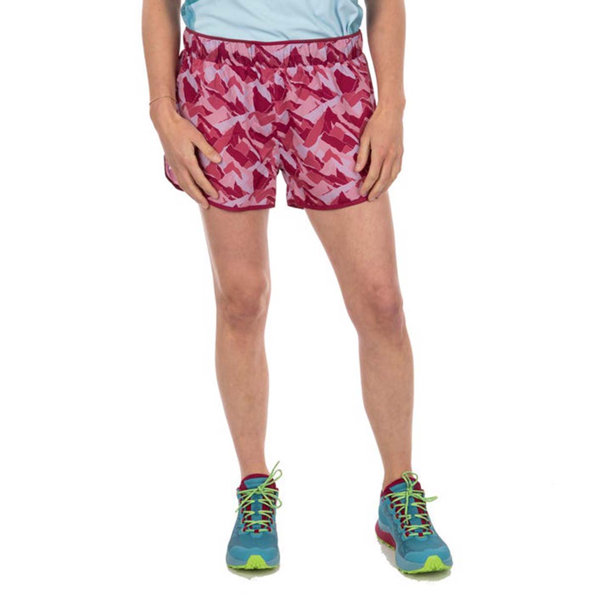 Timing Womens Running Shorts Purple