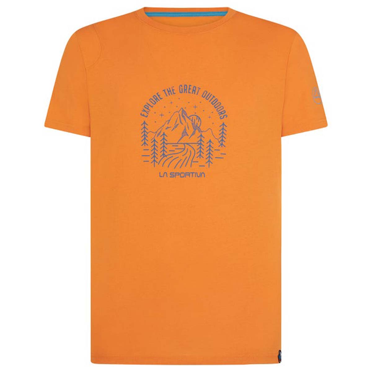 Explorer Mens Climbing T-Shirt Orange