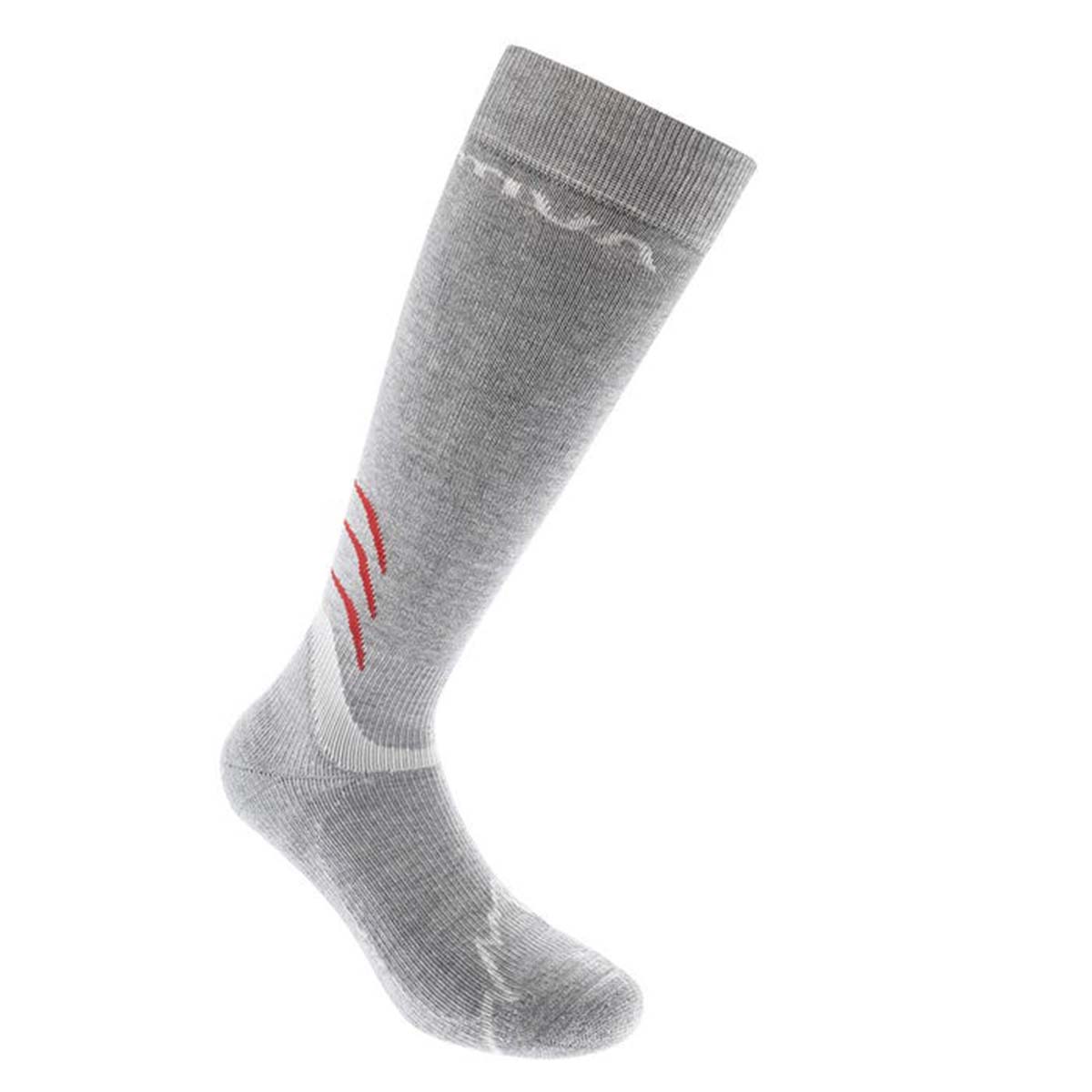 Winter Mens Ski Socks Grey