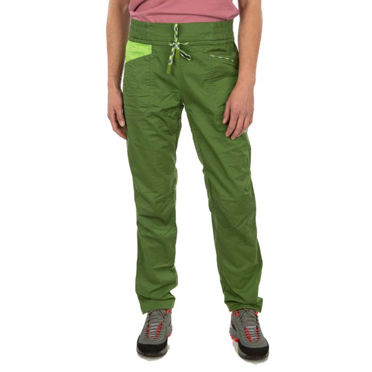 Temple Womens Climbing Pant Green
