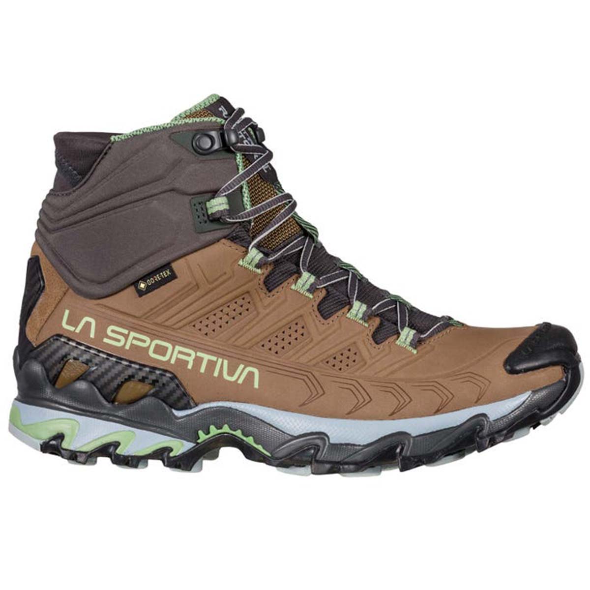 Ultra Raptor II Mid Leather GTX Womens Hiking Shoes Brown