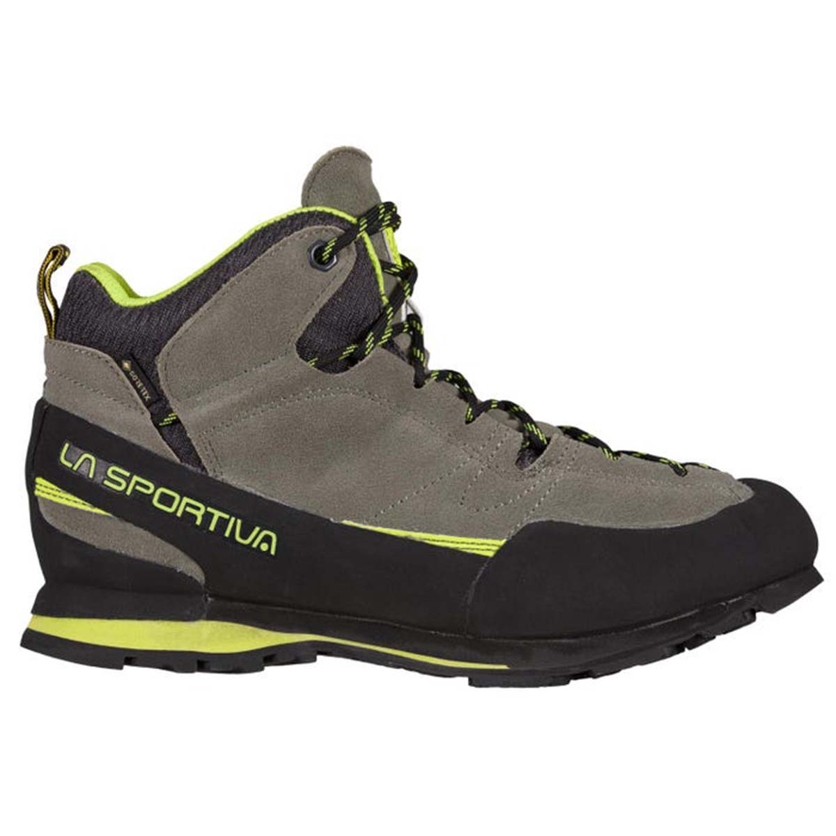 Boulder X Mid Mens Approach Shoes Grey