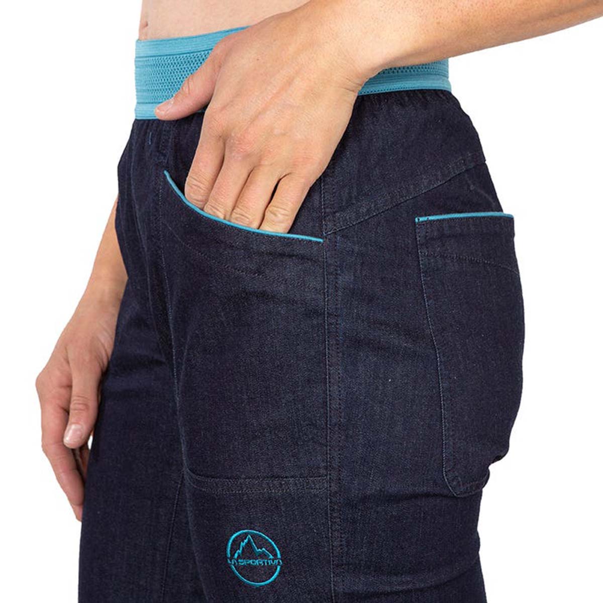 Miracle Womens Climbing Jeans Blue