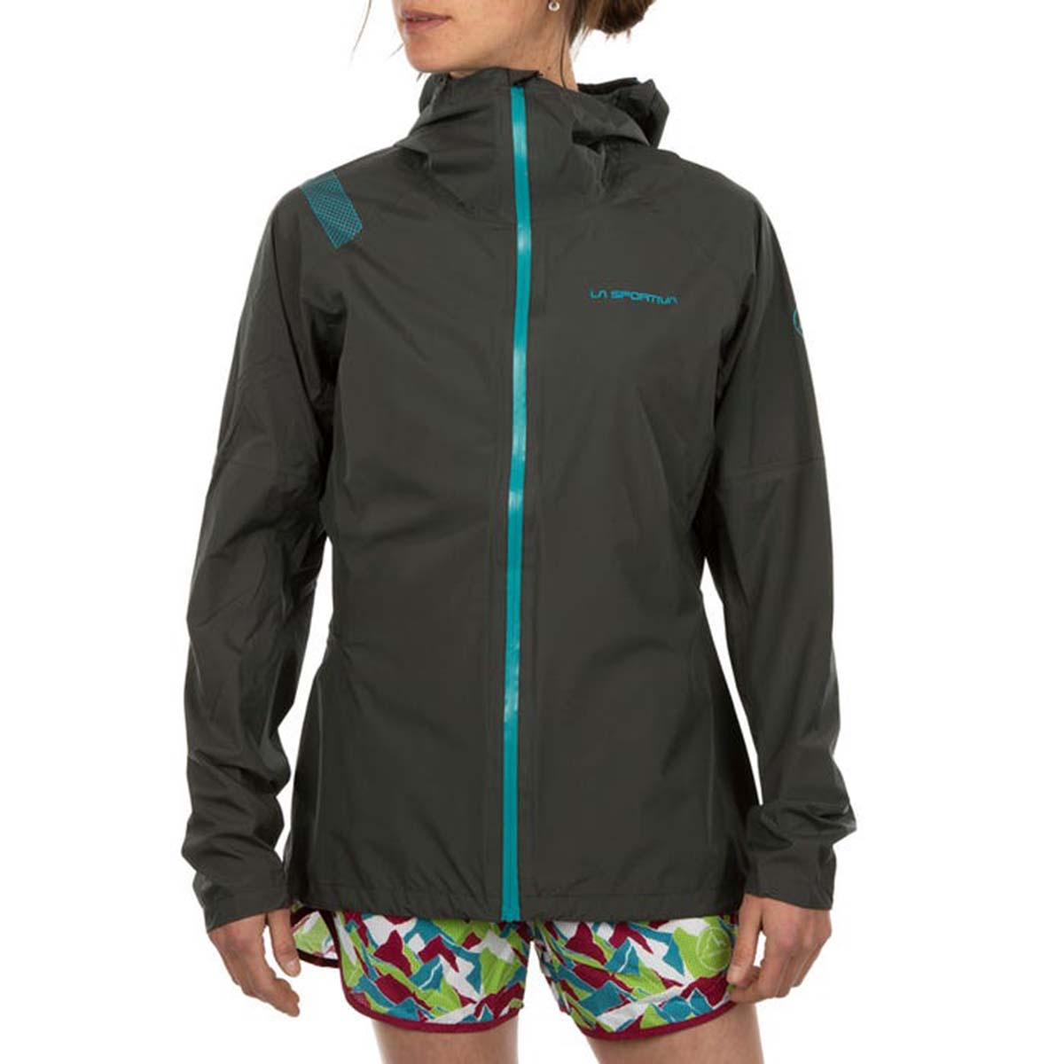 Run Womens Running Jacket Grey