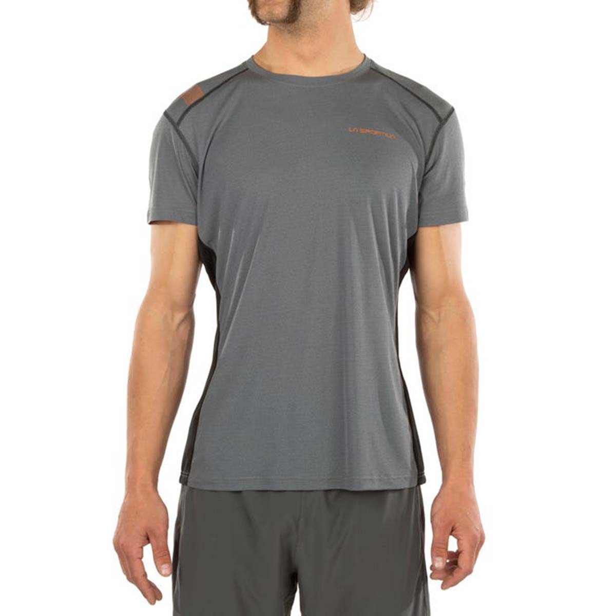 Synth Mens Running T-Shirt Grey
