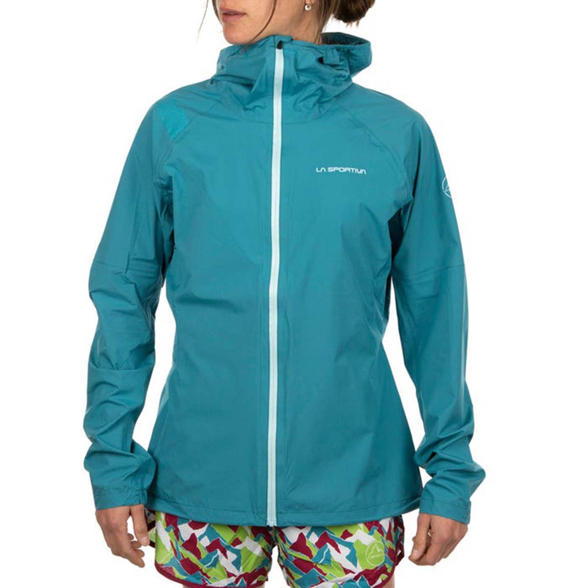 Run Womens Running Jacket Blue