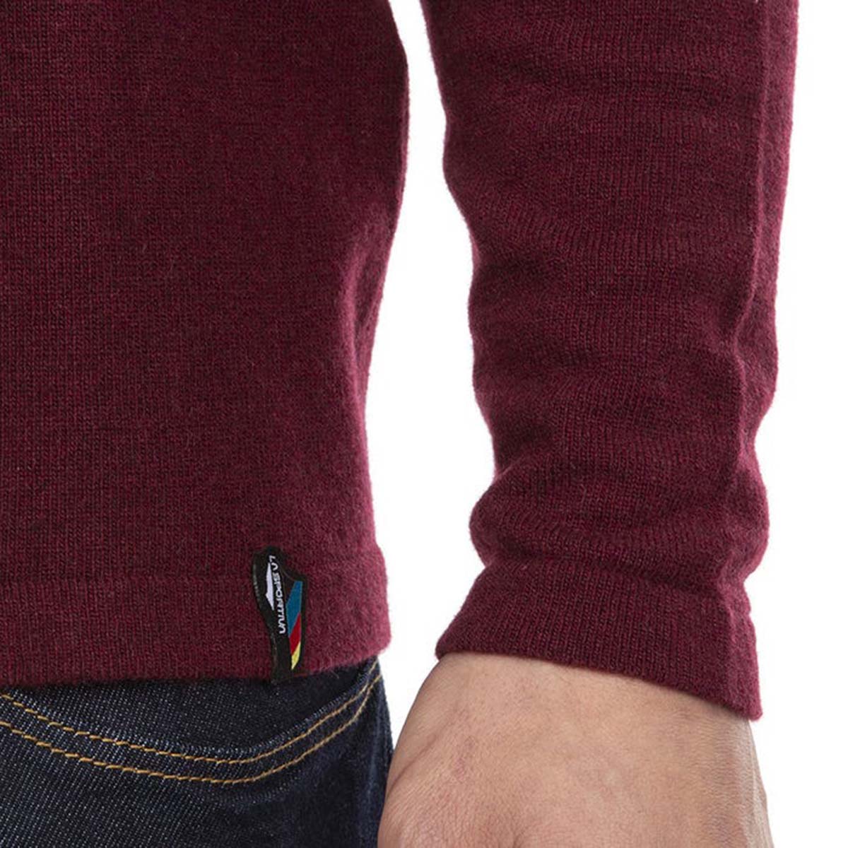 Master Mens Climbing Hoodie Red