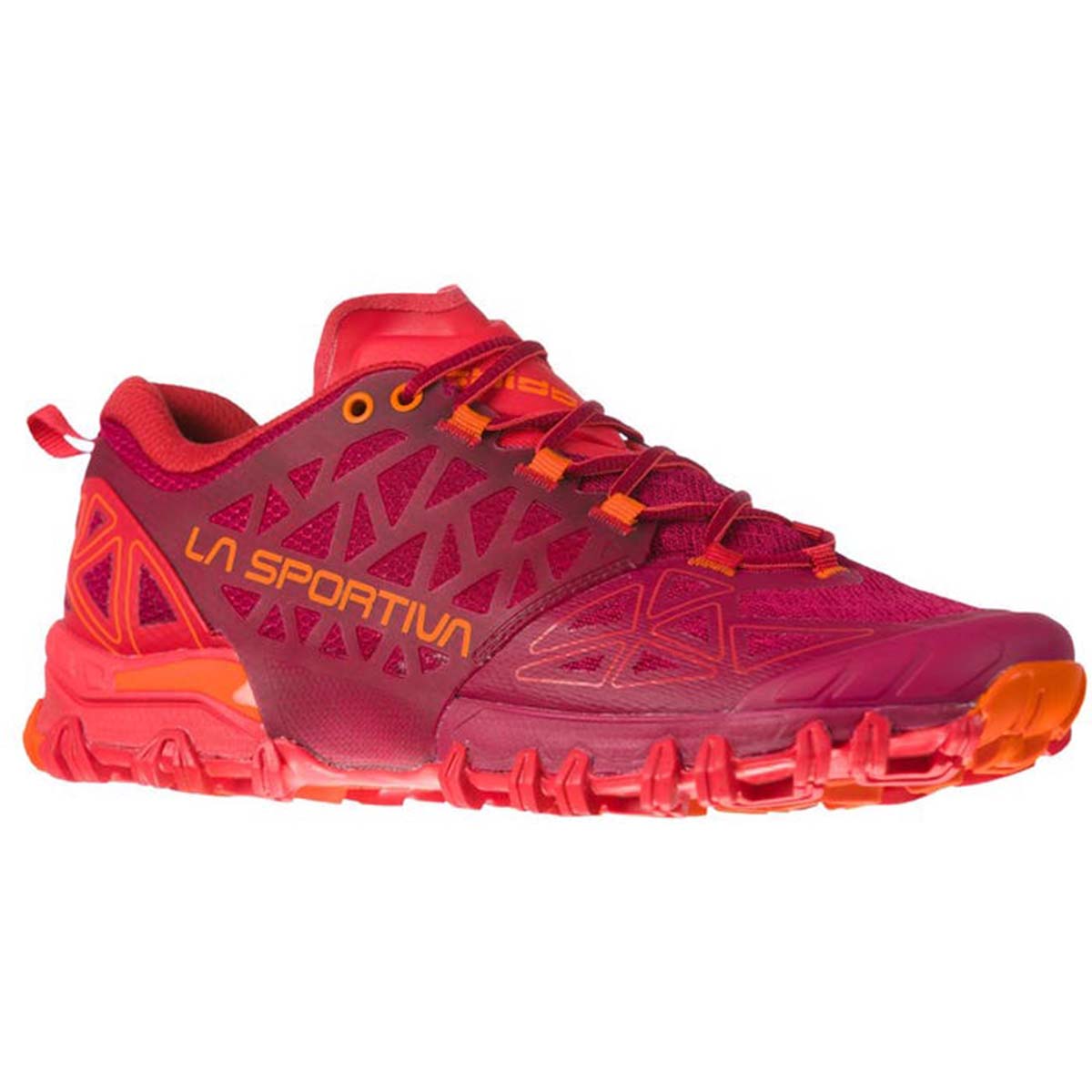 Bushido II Womens Trail Running Shoes Red