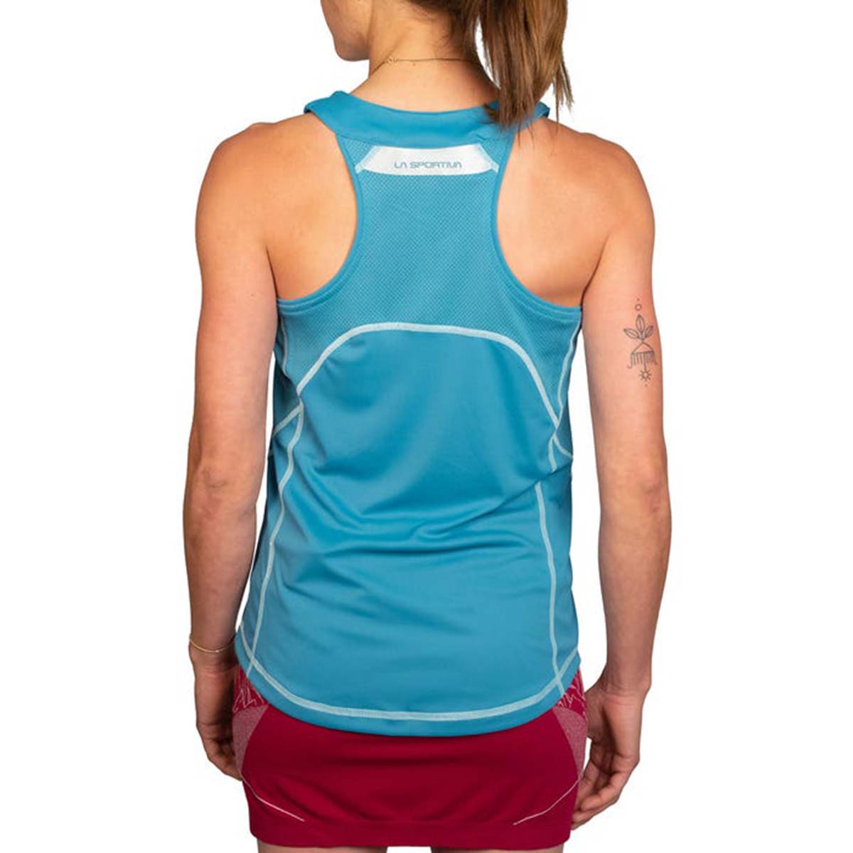 Joy Womens Running Tank Top Blue