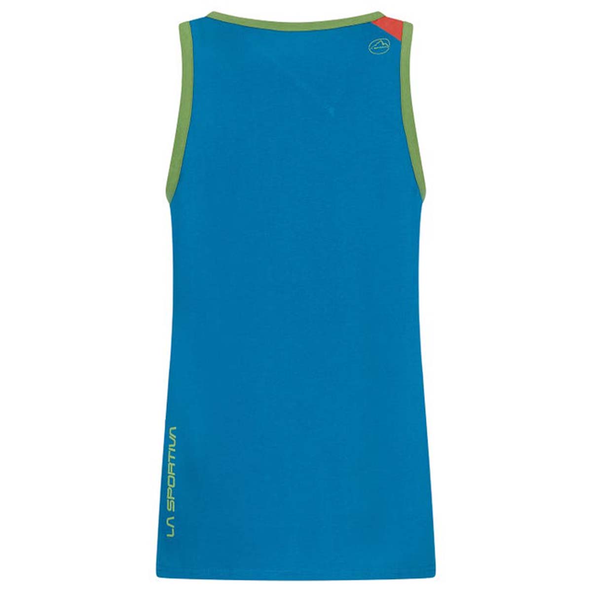 Stripe Mens Climbing Tank Top Blue
