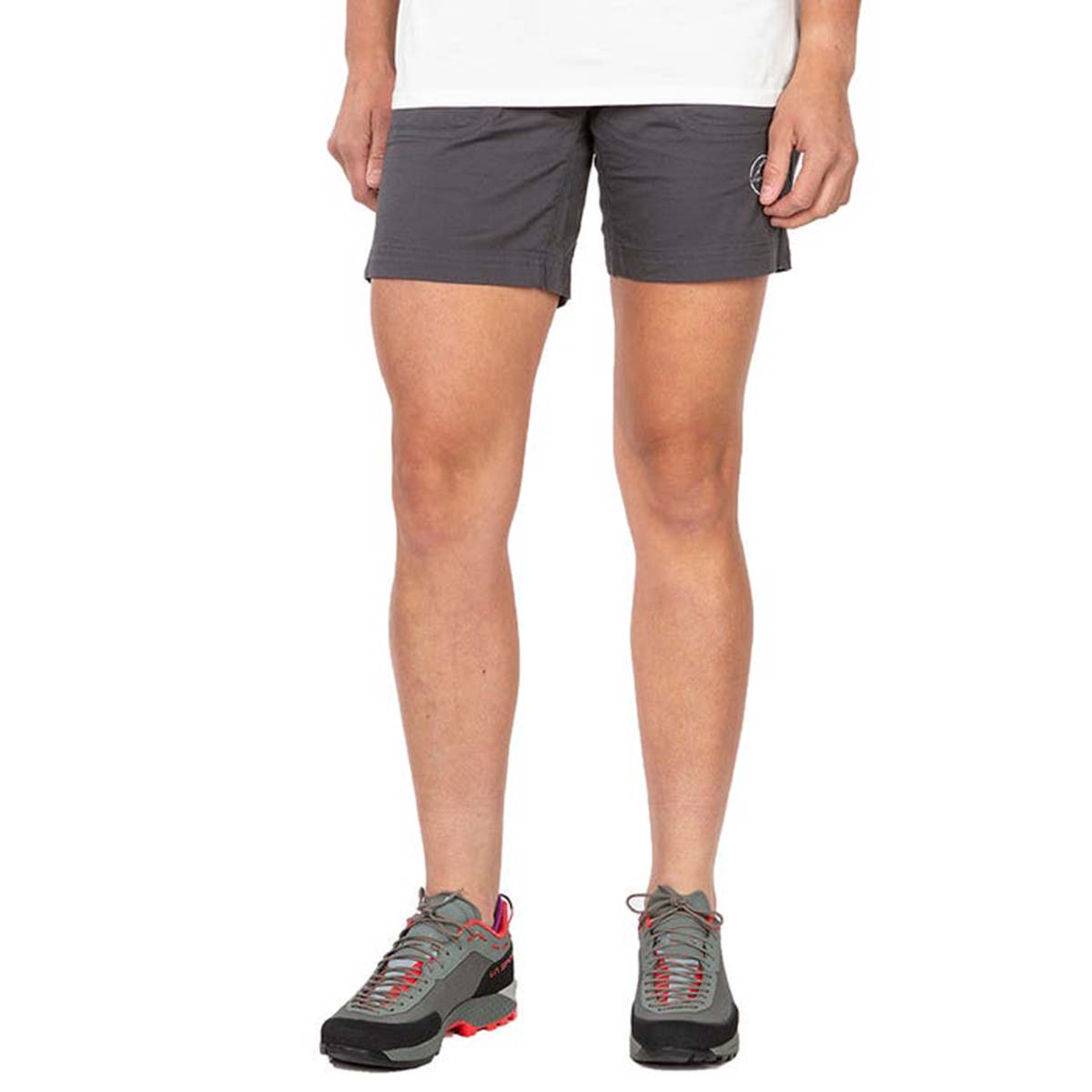 Onyx Womens Climbing Shorts Grey