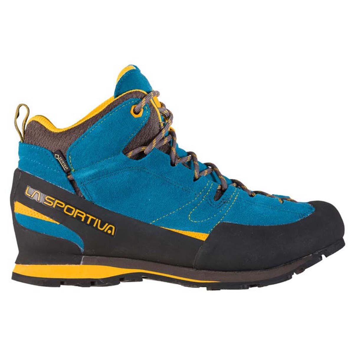 Boulder X Mid Mens Approach Shoes Blue