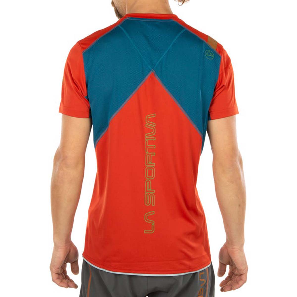 Blitz Mens Running T-Shirt Red