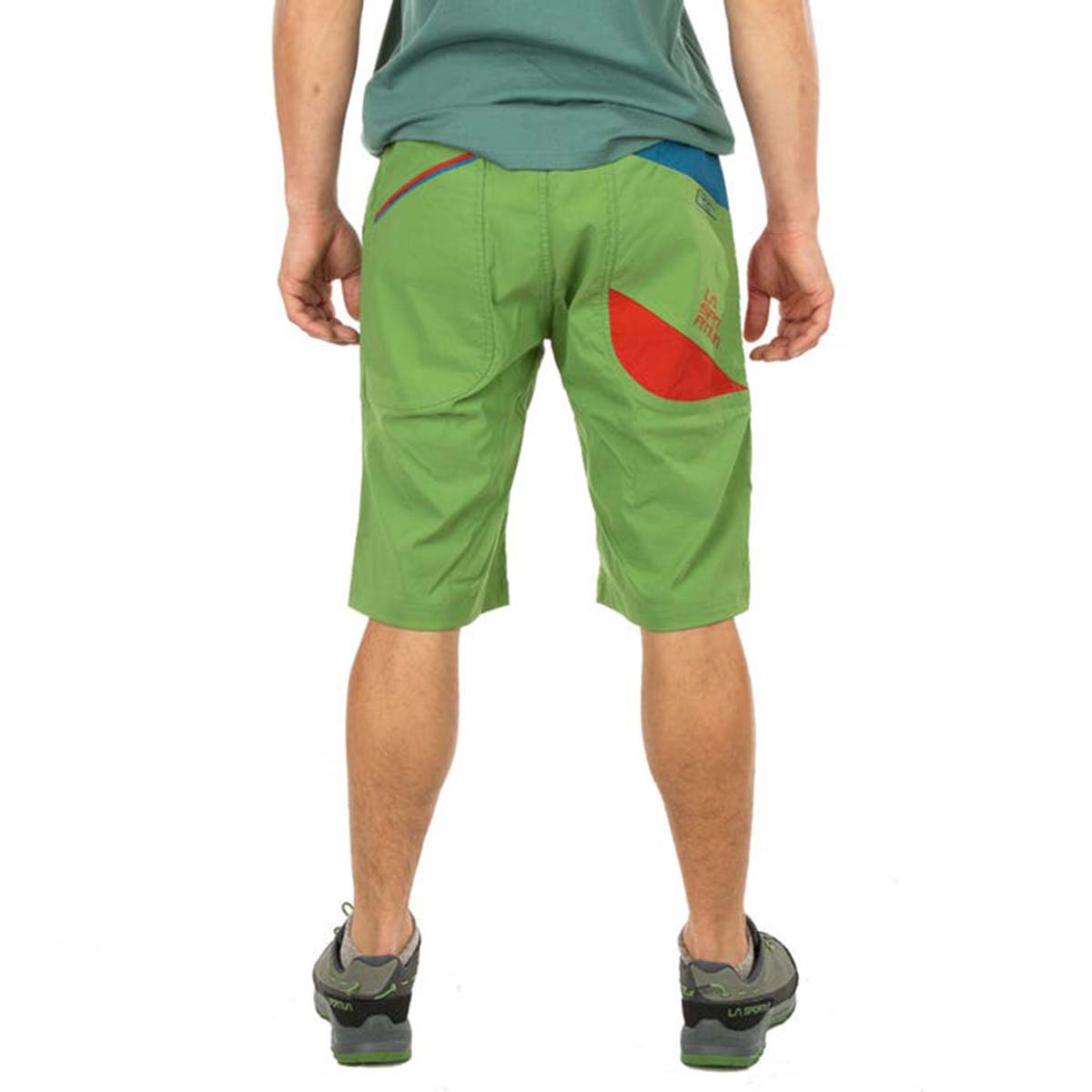Belay Mens Climbing Shorts Green
