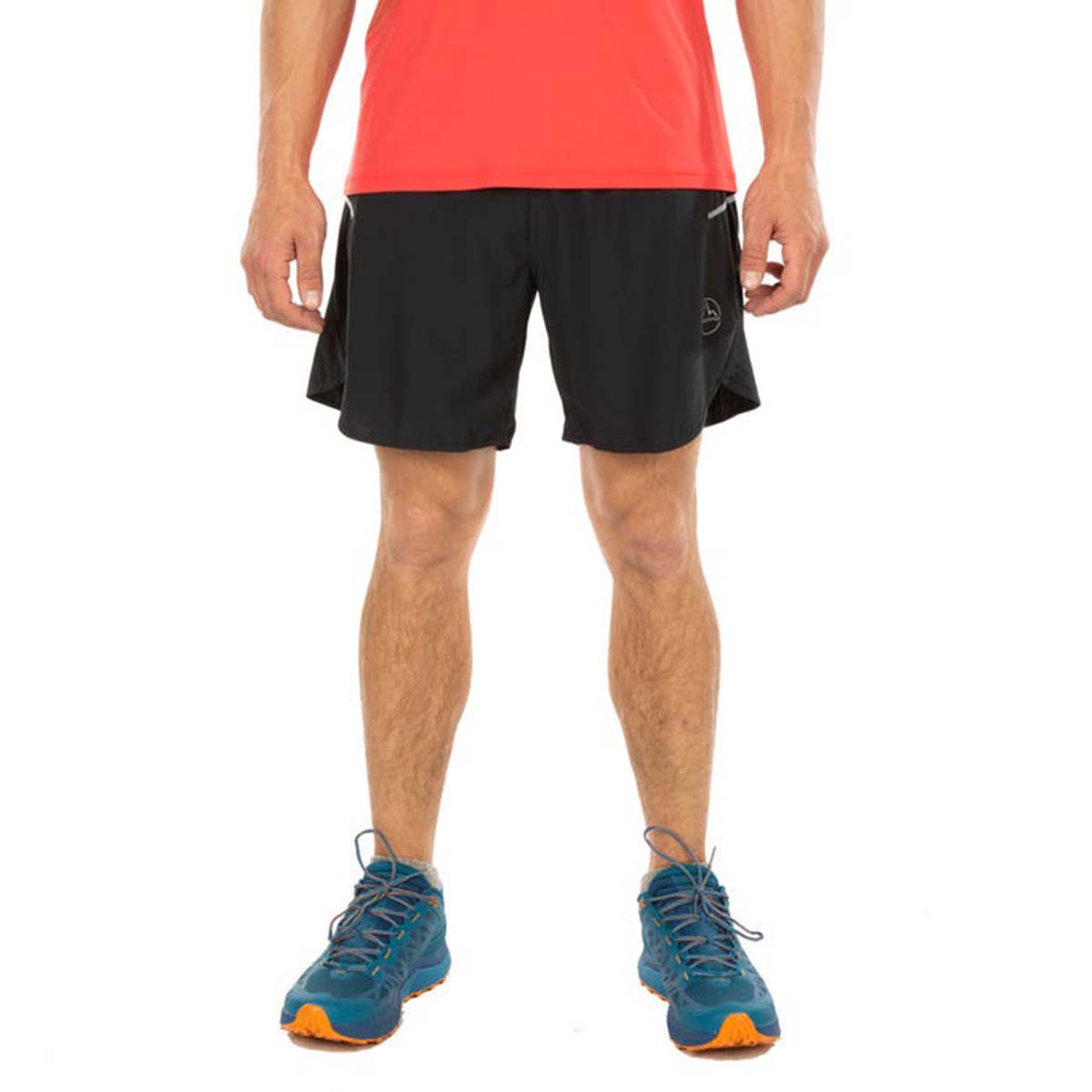 Rider Mens Running Shorts Black