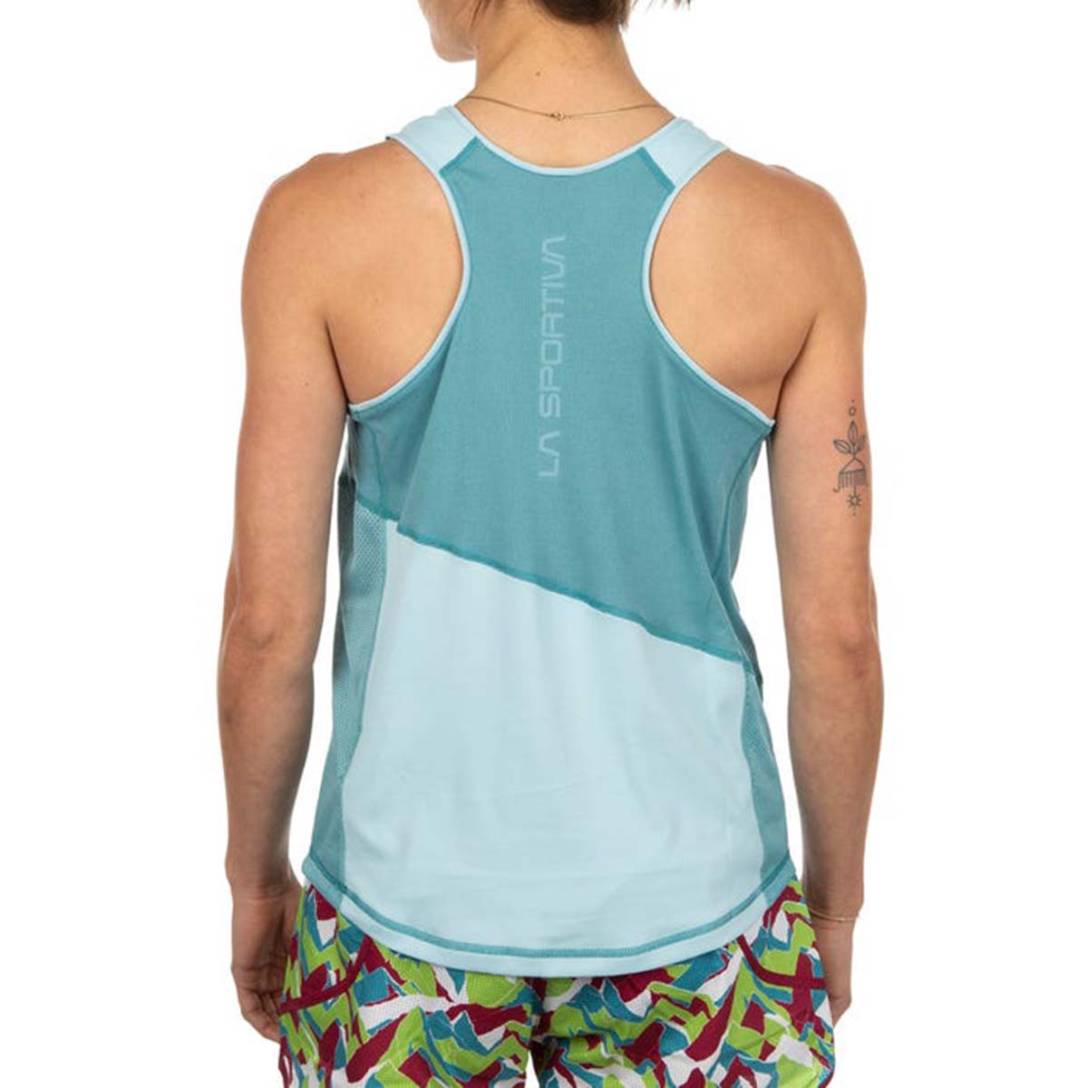Drift Womens Running Tank Top Blue