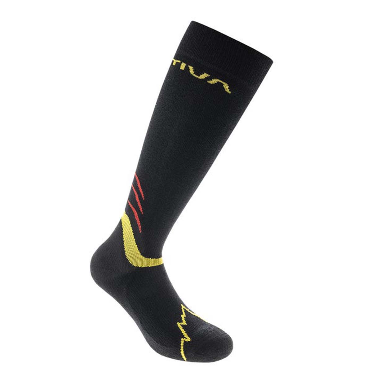 Winter Mens Ski Socks Black