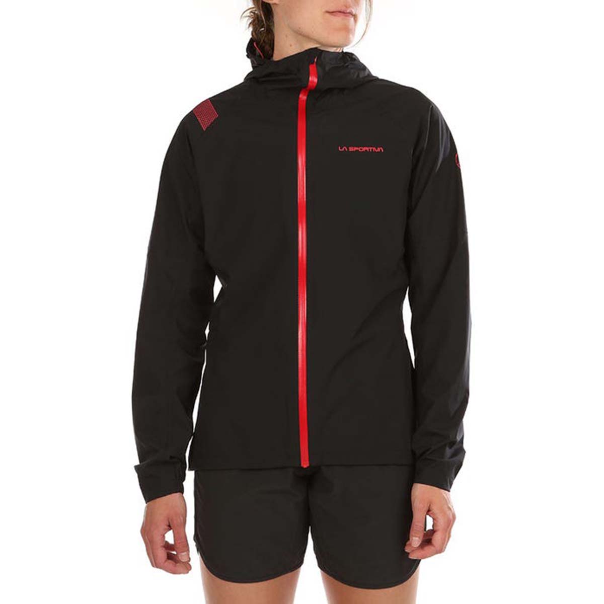Run Womens Running Jacket Black
