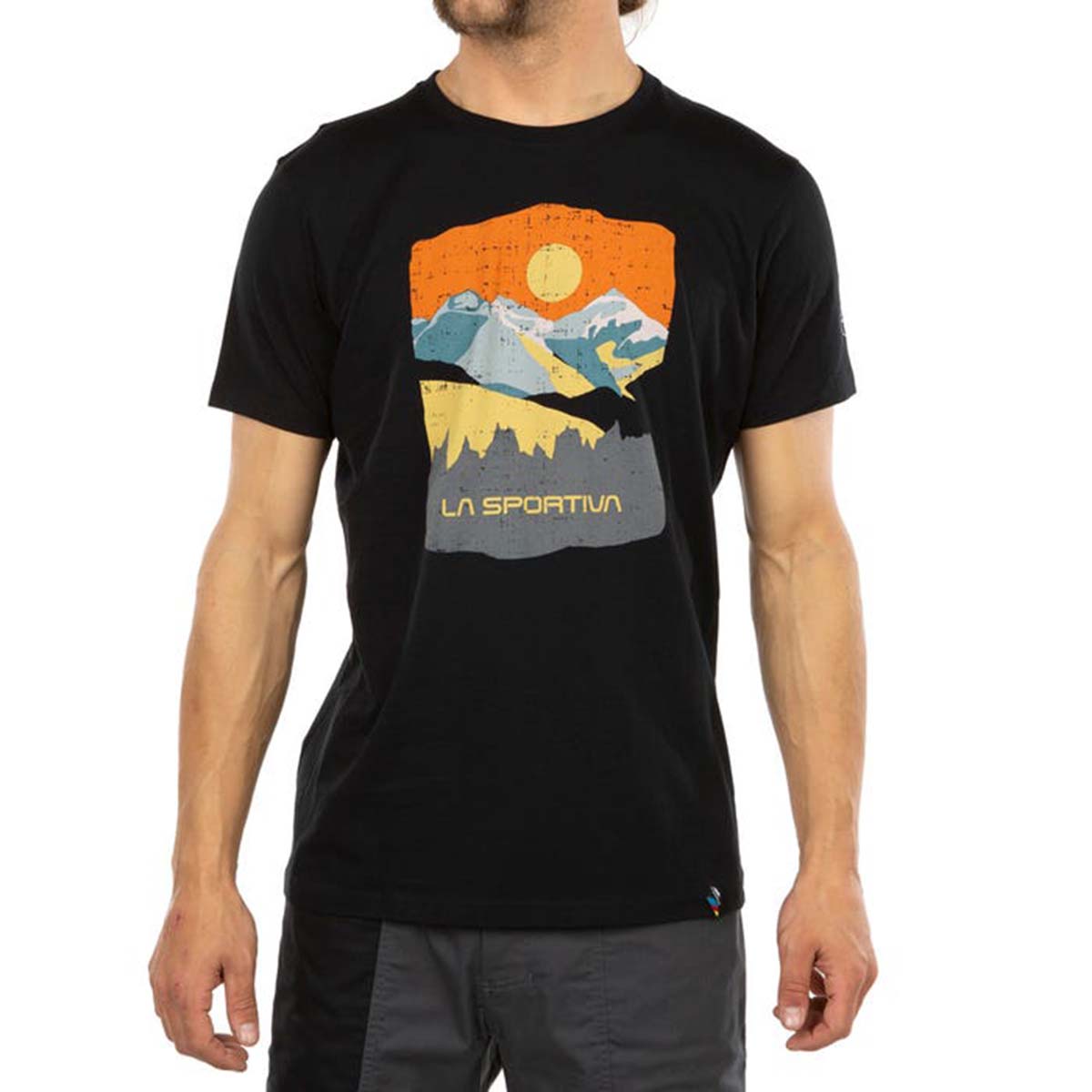 Lagorai Mens Climbing T-Shirt Black
