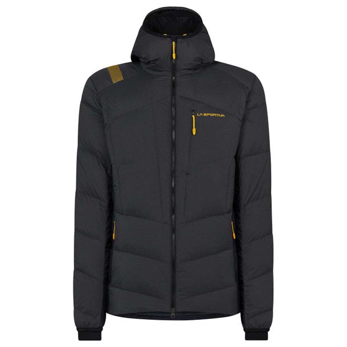 Atlas Mens Ski Down Jacket Black
