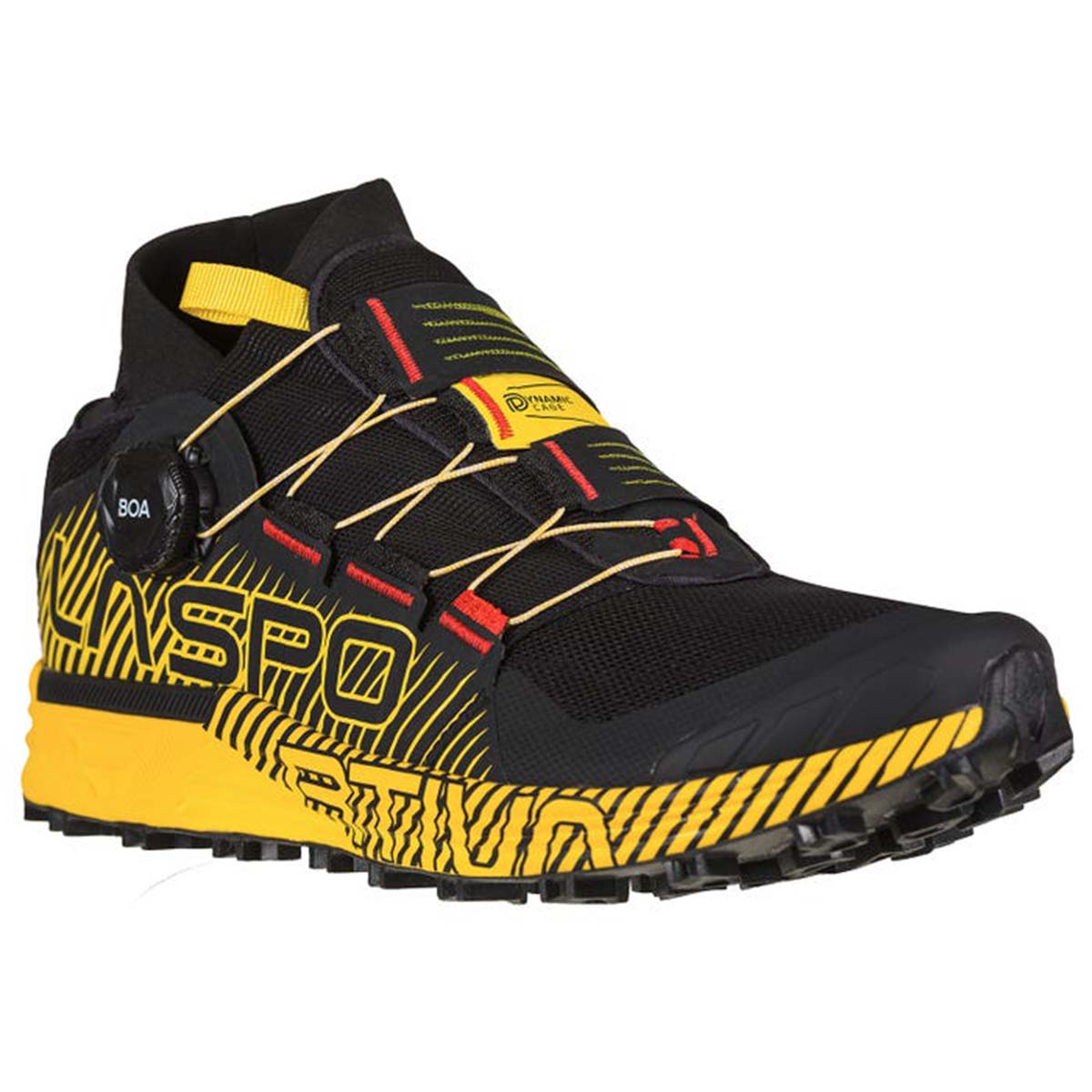 Cyklon Mens Trail Running Shoes Black