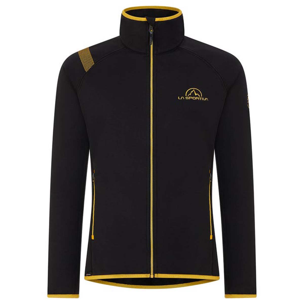 Promo Fleece Mens Hiking Jacket Black