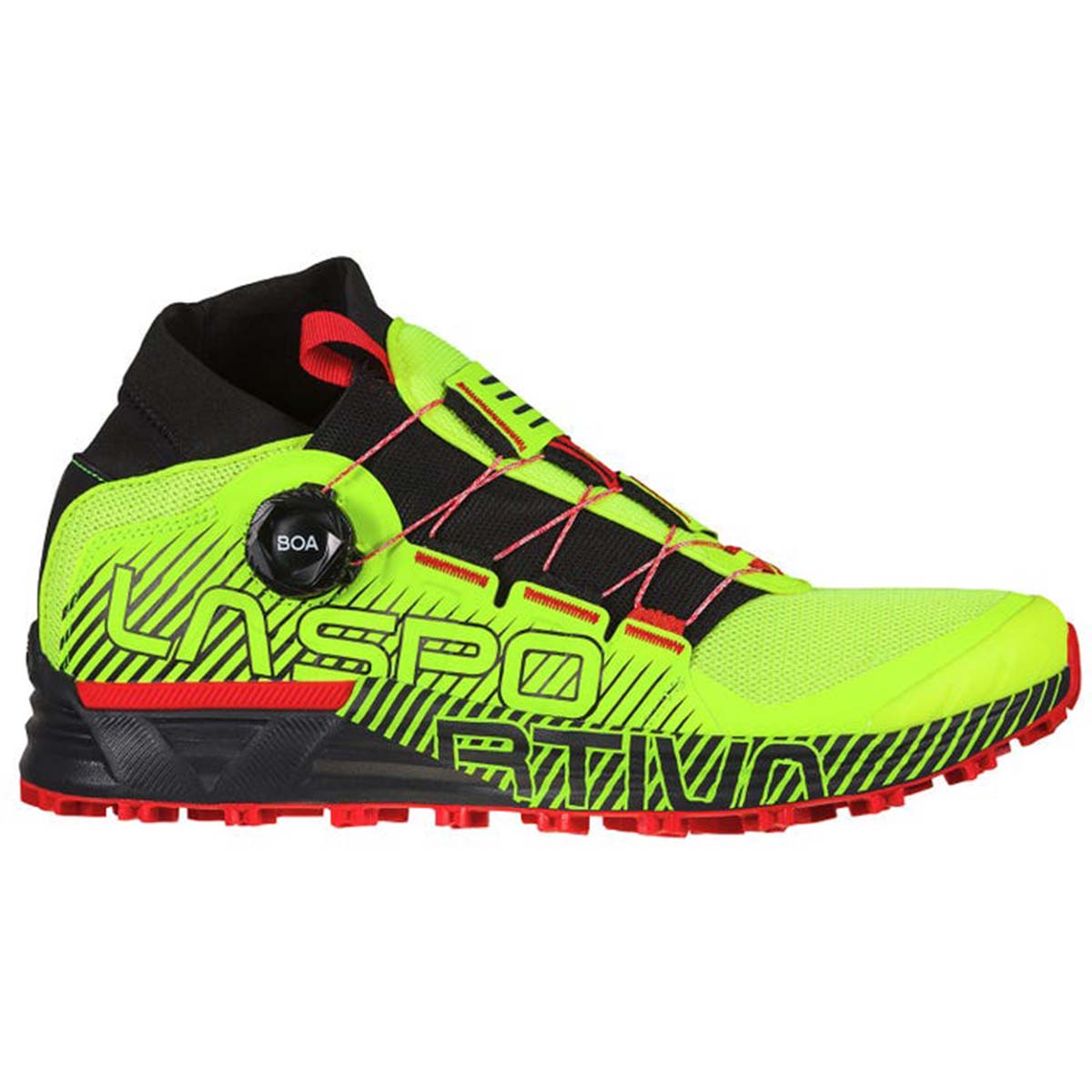 Cyklon Mens Trail Running Shoes Green