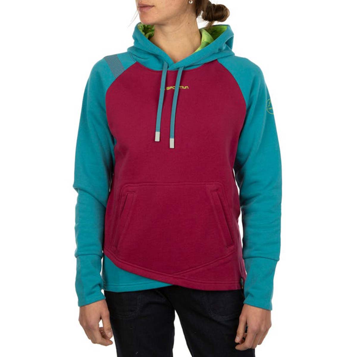 Stoke Womens Climbing Hoodie Purple