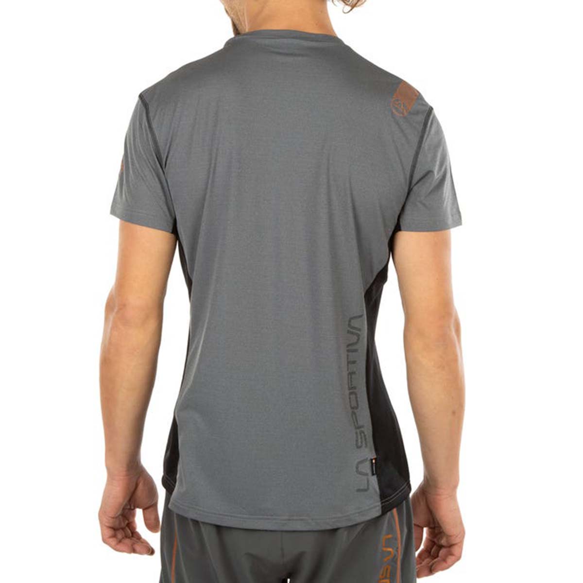 Synth Mens Running T-Shirt Grey