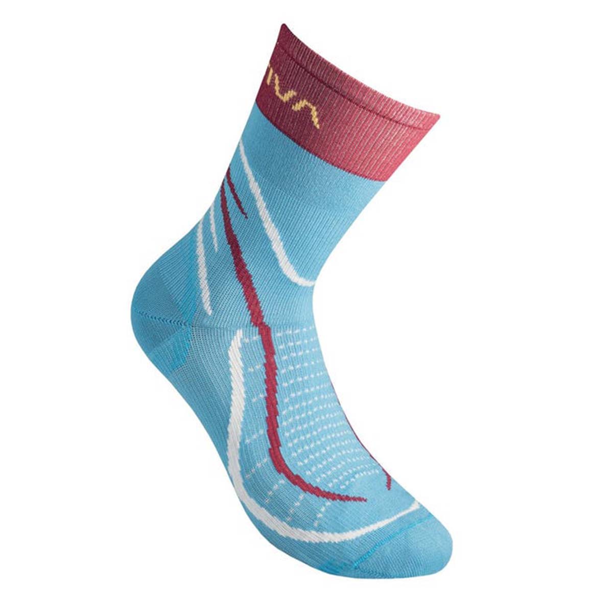 Sky Womens Running Socks Blue