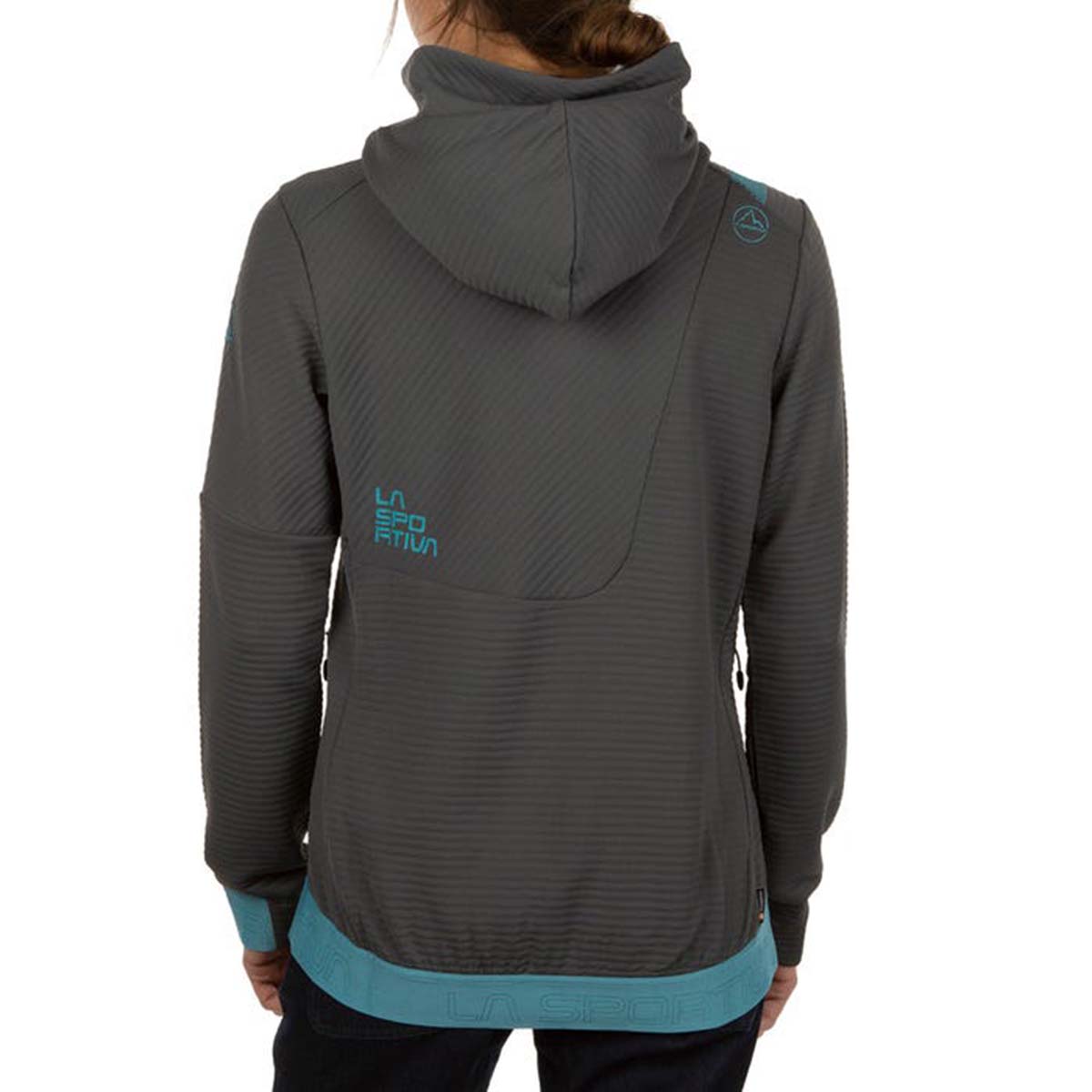 Mood Womens Climbing Hoodie Grey