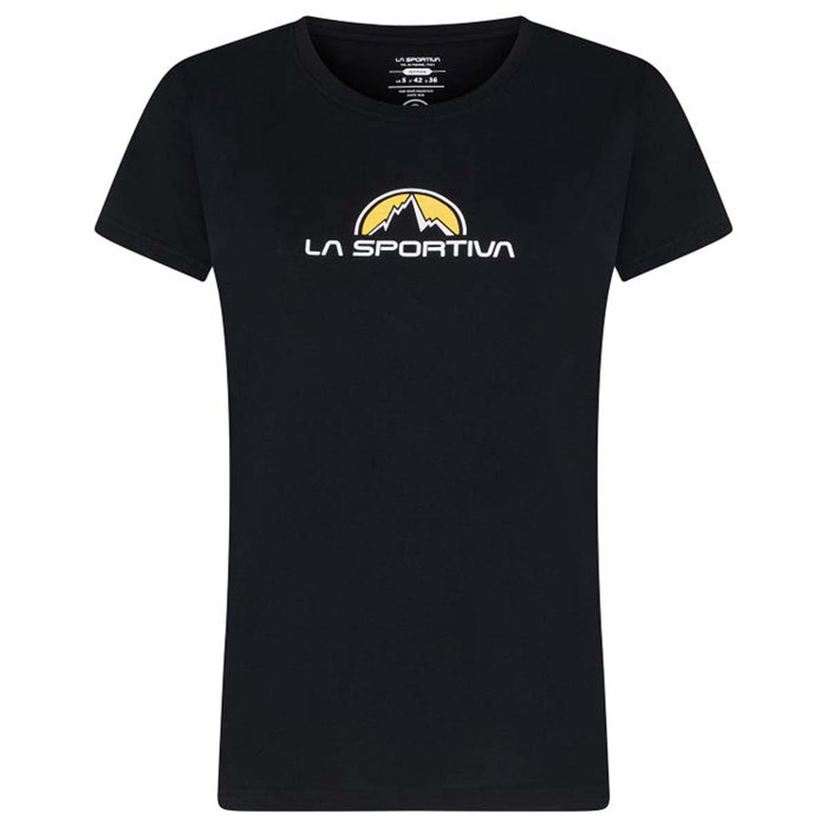 Footstep Womens Climbing Tee Black