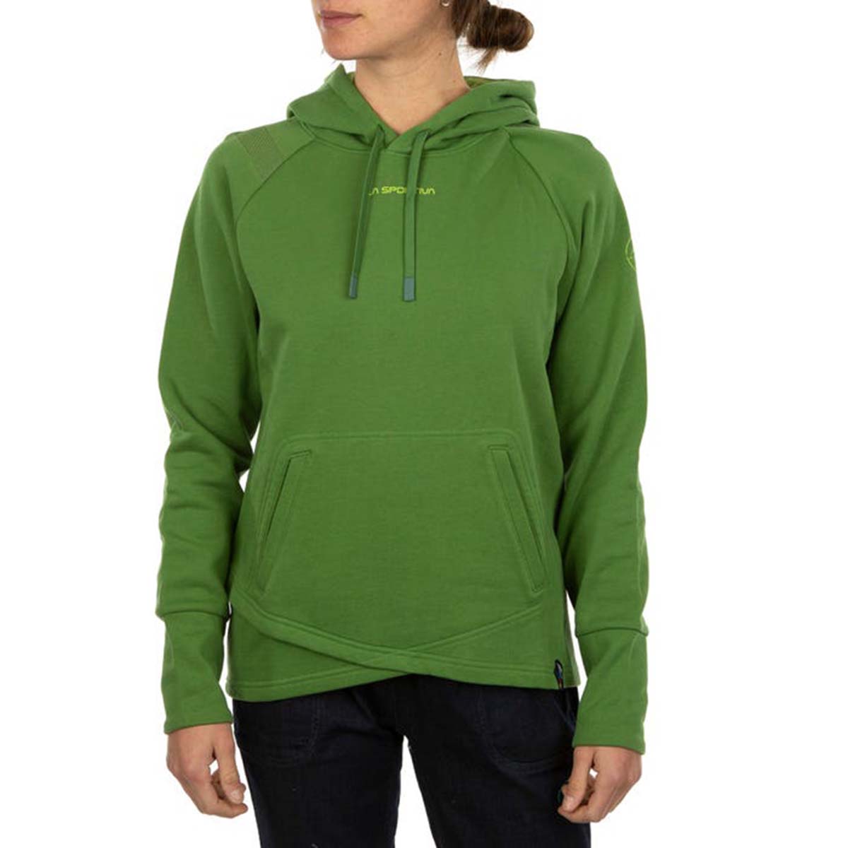 Stoke Womens Climbing Hoodie Green