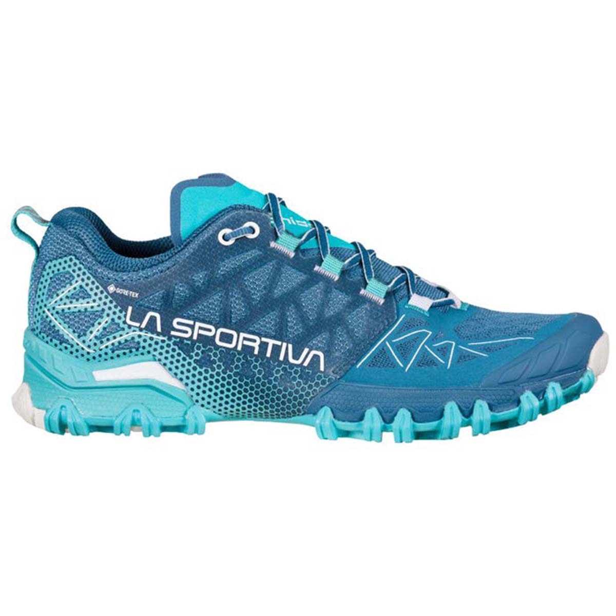 Bushido II GTX Womens Trail Running Shoes Blue