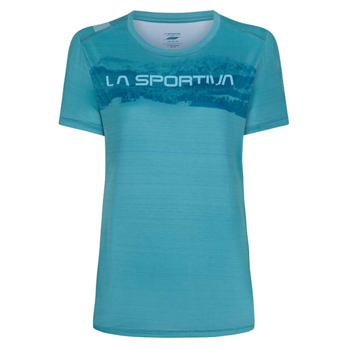 Horizon Womens Hiking T-Shirt Blue