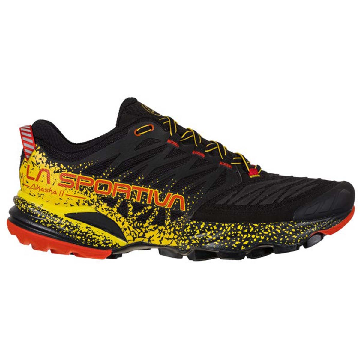 Akasha II Mens Trail Running Shoes Black