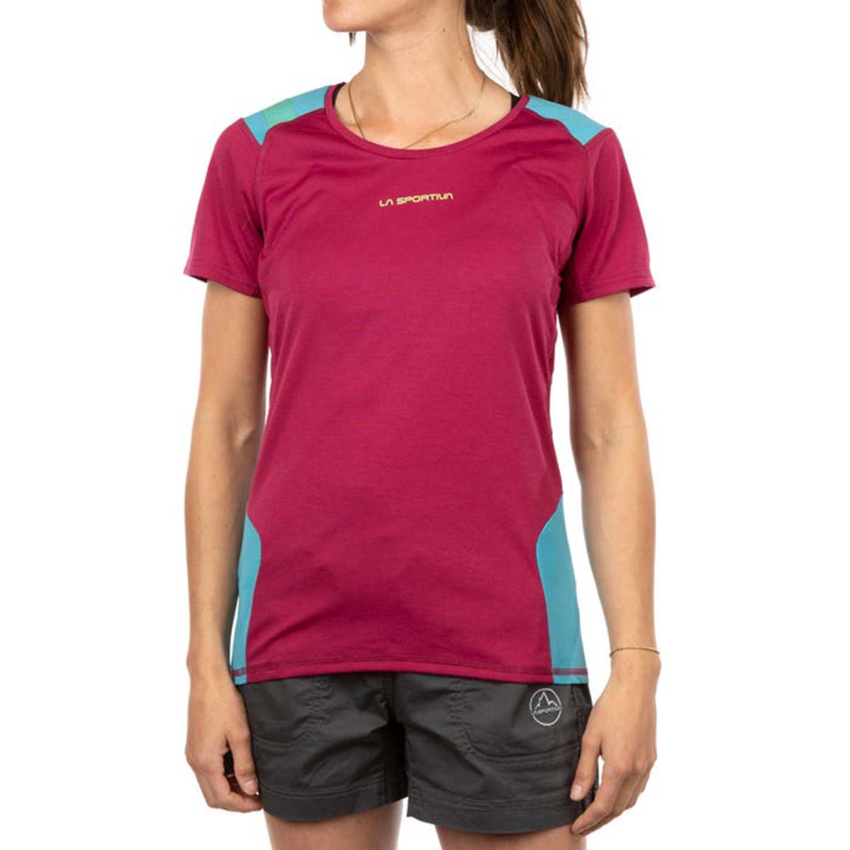 Compass Womens Hiking T-Shirt Purple