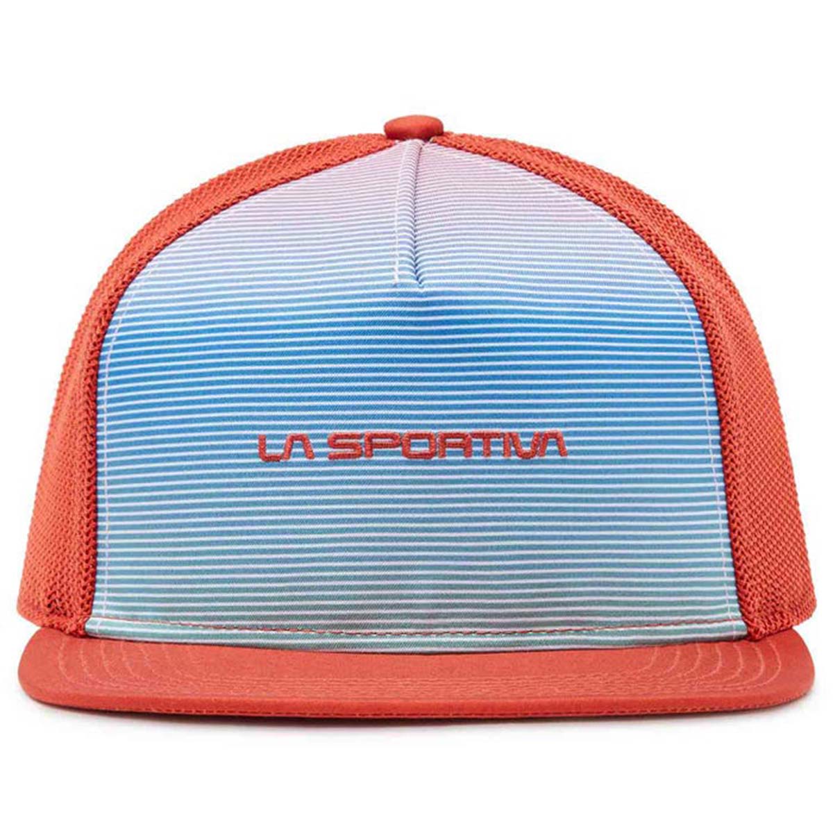 Fade Trucker Mens Climbing Hat Red