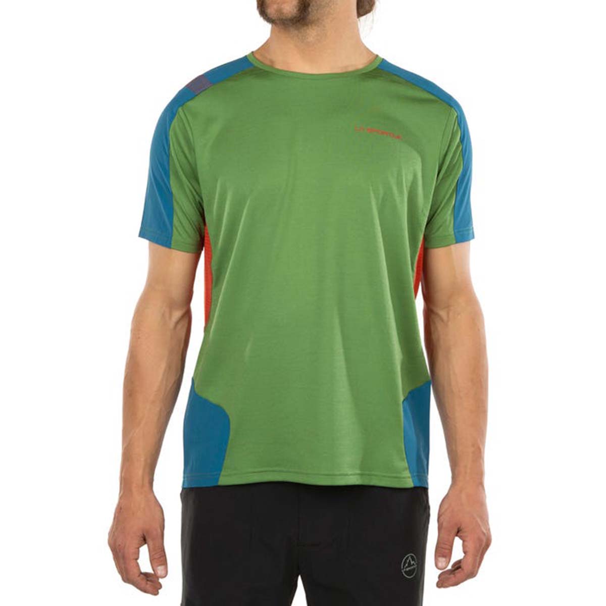 Compass Mens Hiking T-Shirt Green