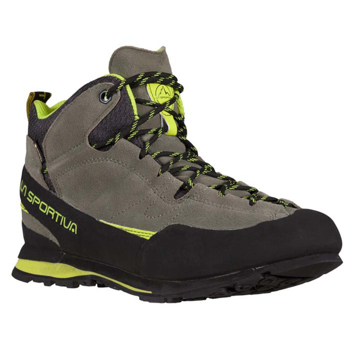 Boulder X Mid Mens Approach Shoes Grey