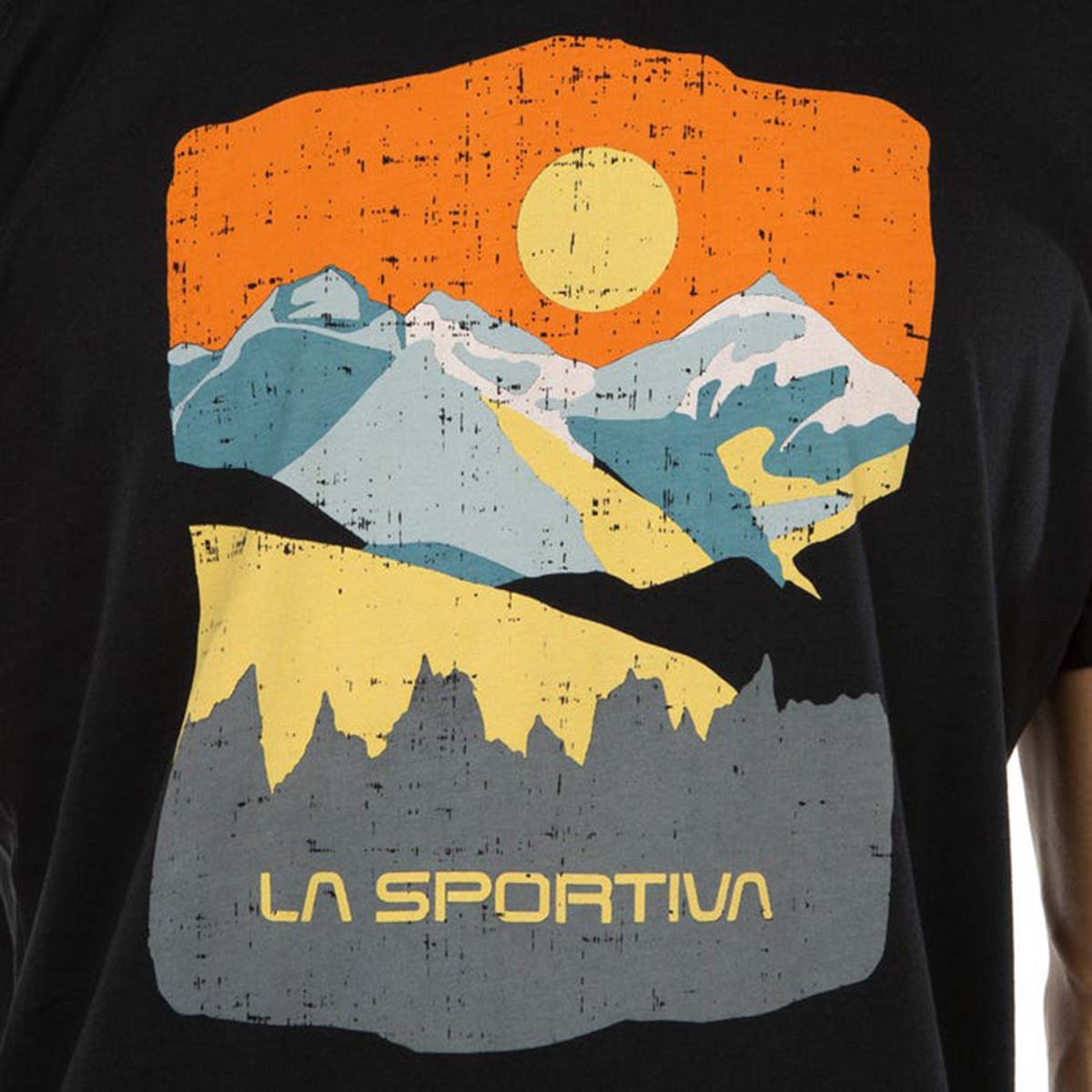 Lagorai Mens Climbing T-Shirt Black