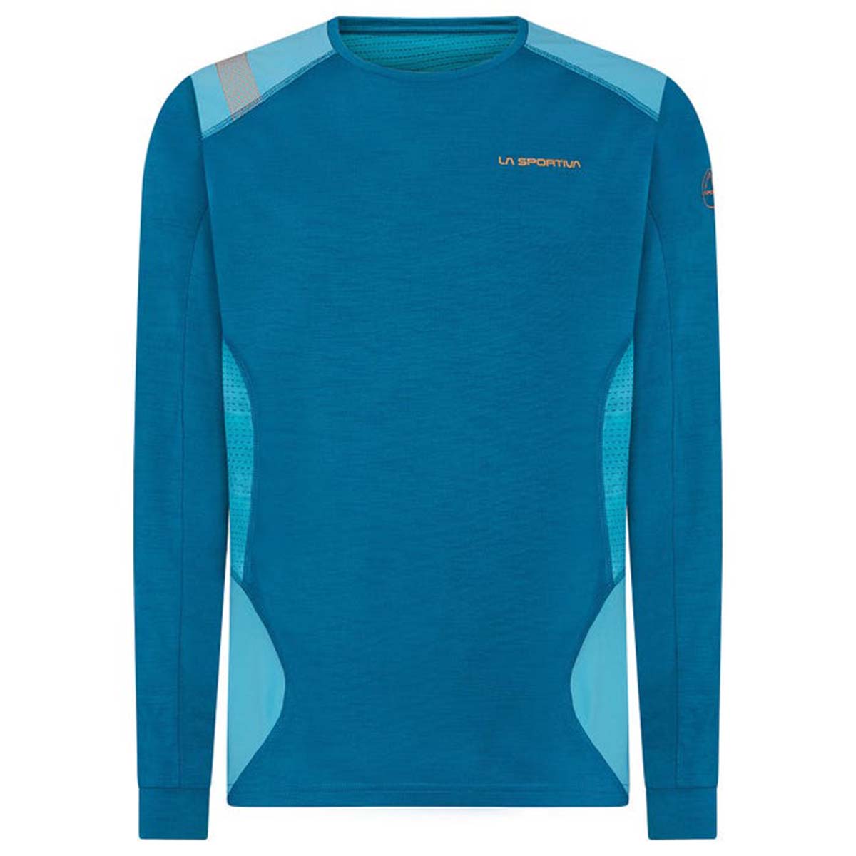 Beyond Long Sleeve Mens Hiking Shirt Blue